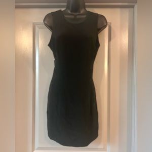Black Mini Dress with back buckles